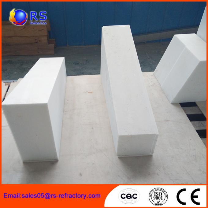 Fireproof High Temperature Corundum Mullite Brick For Gas Furnace , Roatry Kiln