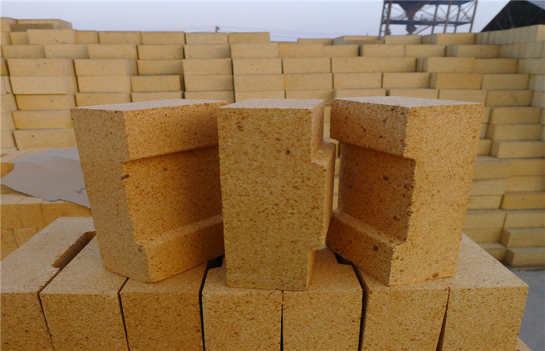 Al2O3 38- 42% Fireplace Refractory Brick High Density For Blast Furnace Glass Kiln
