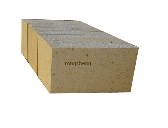 Dry Pressed High Alumina Refractory Bricks , Heat Proof Bricks For Cement Kiln