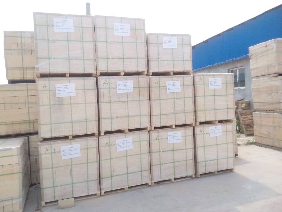 High Density Shaped High Alumina Refractory Brick , Insulated Refractory Fire Bricks