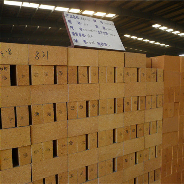 Good Slag Resistance Alumina Silica Refractory Brick For Blast Furnace Lining