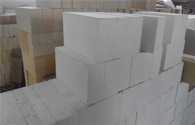 JM23 JM26 Mullite Refractory Bricks , Insulating Fire Brick For Rotary Kiln Lining