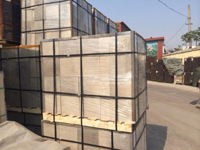 Fused Grain Rebounded Refractory Fire Bricks Customized Size For Glass Furnace