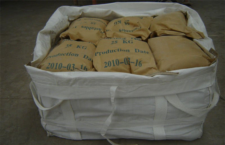 Unshaped Refractory Castable Corundum Erosion Resistance Based Calcium Aluminate cement