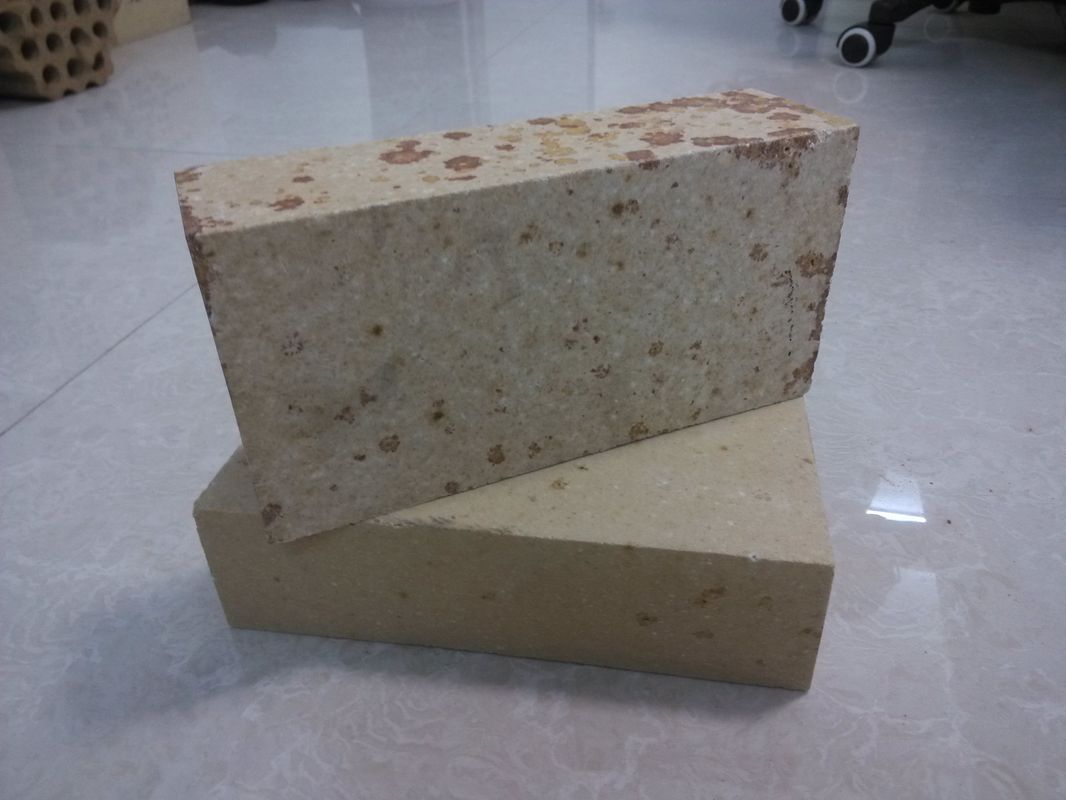 Low Thermal Expansion Rate Silica Refractory Bricks for Hot Air Furnace , 230*114*65